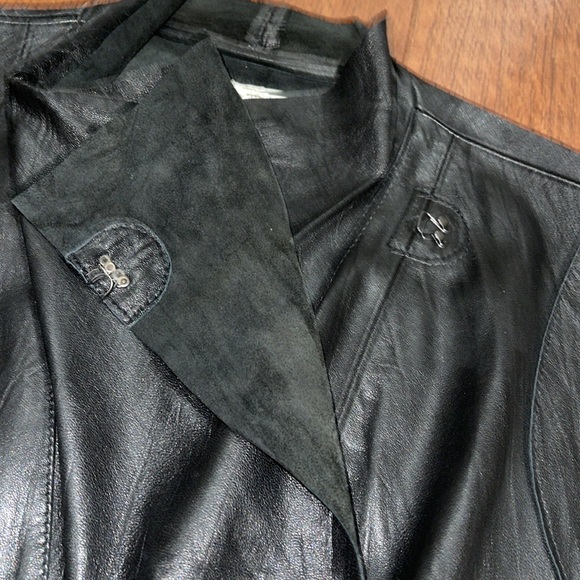 My Tribe Shawl Leather Vest L - Picture 6 of 14